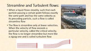 Session 5: Viscosity, Streamline flow, turbulent flow, equation of continuity