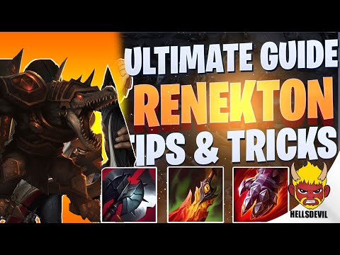 WILD RIFT ULTIMATE RENEKTON GUIDE | TIPS & TRICKS | Guide & Build