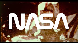 Feather & Hammer Drop on Moon