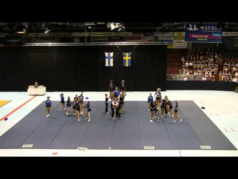 FT Silverbacks Cheerleading Finnkampen 2013
