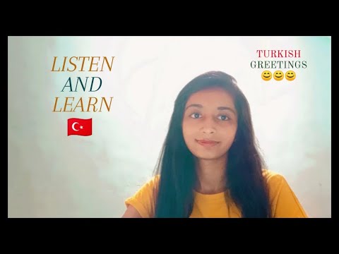 SUPER EASY Turkish Words | Learn the Turkish with Dhanvi Bavishi | EP-1