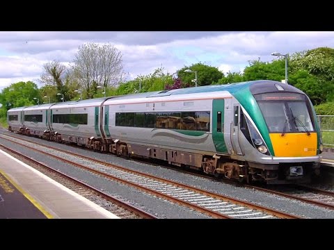 IE 22000 Class ICR Train number 22212 - Kildare Station, Ireland