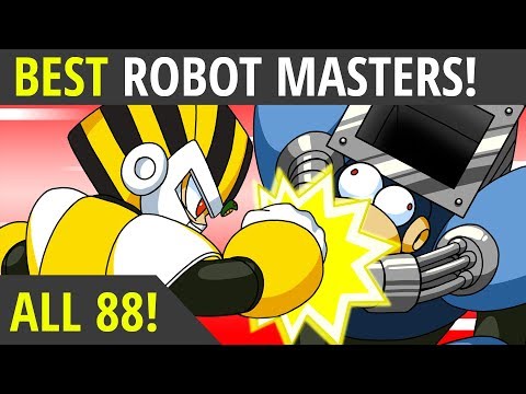 The BEST Mega Man Robot Masters List! (ALL 88 CLASSIC ROBOT MASTERS!)