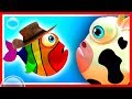 The Farmer In The Dell Sing Along With Rainbow Fish On This Underwater Nursery Rhyme