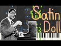 Teddy Wilson - Satin Doll (Solo Jazz Stride Piano Synthesia)