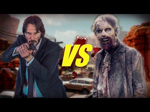 100 JOHN WICK  vs 100.000 ZOMBIE | Ultimate Epic Battle Simulator 2