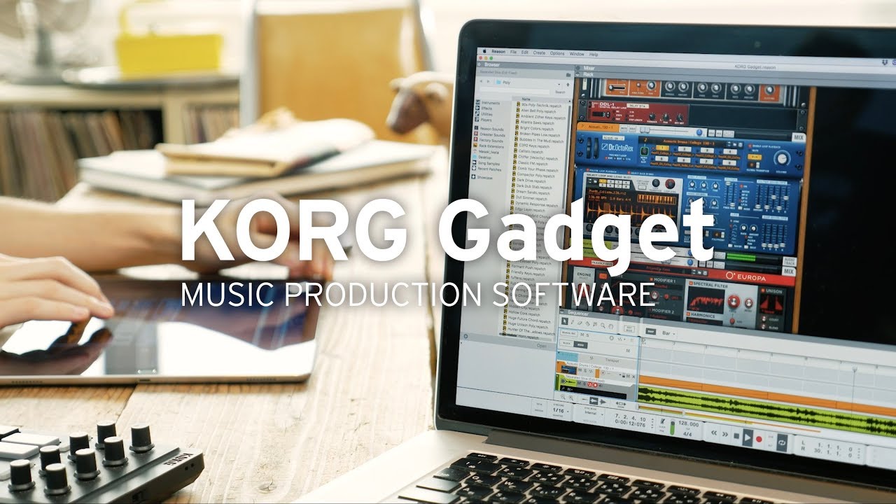 Collaboration with Propellerhead Reason | KORG Gadget - YouTube