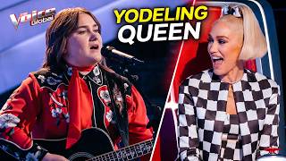 Coaches Couldn't Believe at This 16-Year-Old Yodeler! | Ruby Leigh The Voice [4K]