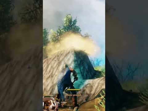 CHEAP WAY TO RAISE GROUND in Valheim #Shorts