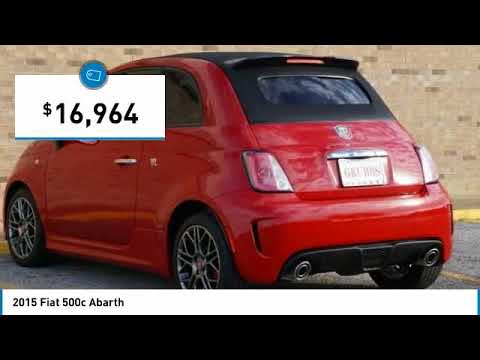 2015 Fiat 500c Bedford, Fort Worth, Dallas, Arlington, Hurst TX NU7198