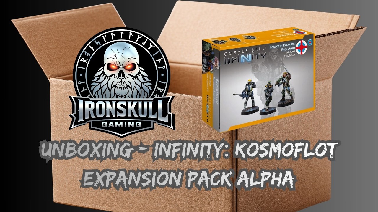 ISG - Unboxing - @CorvusBelliOfficial Kosmoflot Expansion Pack Alpha