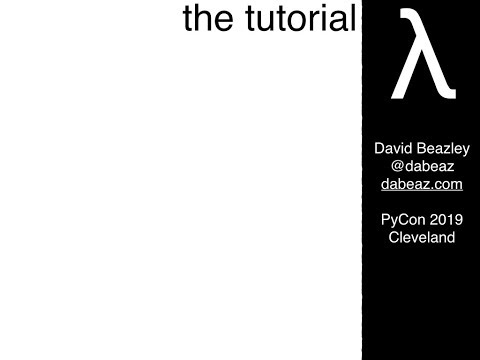 Lambda Calculus Pycon 2019 Tutorial Screencast