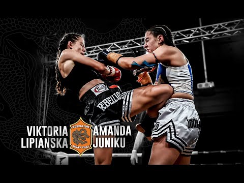 FULL FIGHT | Rebellion Muaythai 20: Viktoria Lipianska vs Amanda Juniku