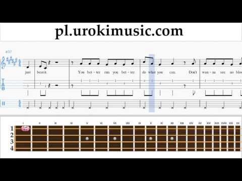 Nauka Gry Na Ukulele Michael Jackson - Beat It Nuty Poradnik Część 2 um-i463