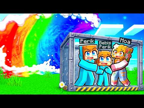 Regnbåge Tsunami Vs Domedags Bunker I Minecraft!