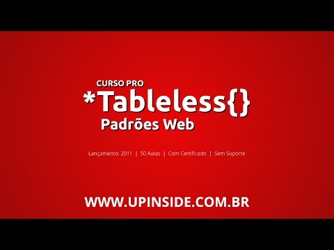 Curso Pro Tableless - Introdução ao CSS Estrutura de seletores, comandos e elementos