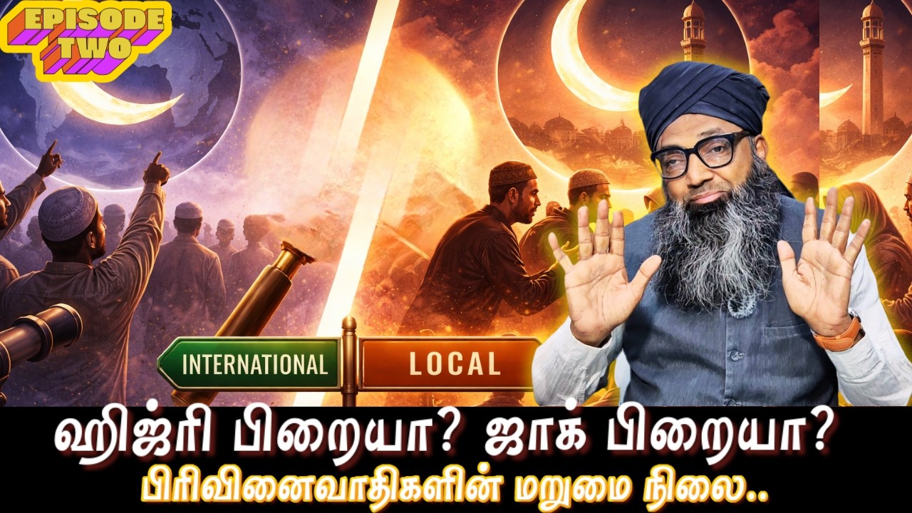 PART -2 ஹிஜ்ரி பிறையா? ஜாக் பிறையா? பிரிவினைவாதிகளின் மற?