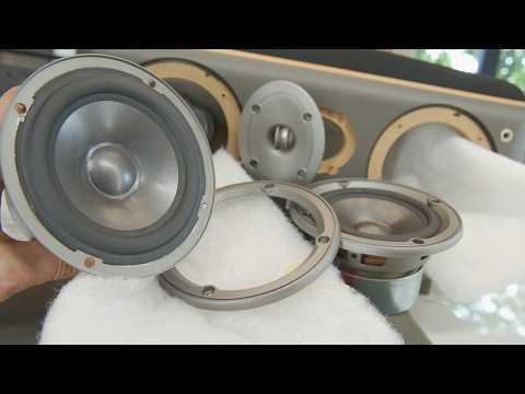 Teardown JBL EC25 Center Speaker + Free Air Test