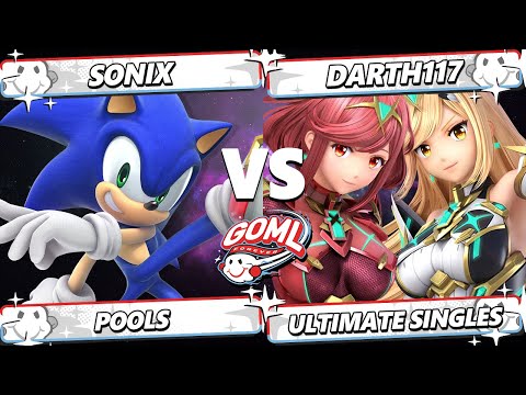 GOML 2025 - Sonix (Sonic) Vs. Darth117 (Pyra Mythra) Smash Ultimate - SSBU