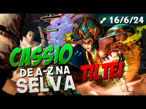 TILTEI! QUERIA FECHAR BOTA DE CASSIOPEIA PRA BICUDAR MEU TIME! | DE A-Z NA SELVA | CASSIOPEIA