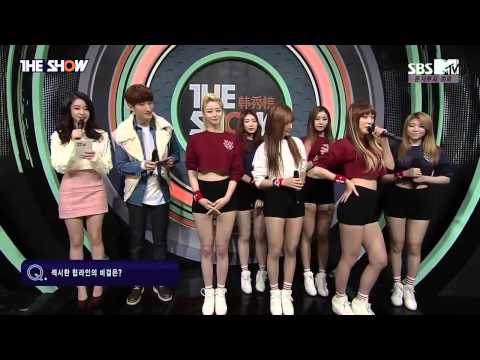 Full HD 150114 HELLOVENUS 헬로비너스 Interview @ THE SHOW 1080P