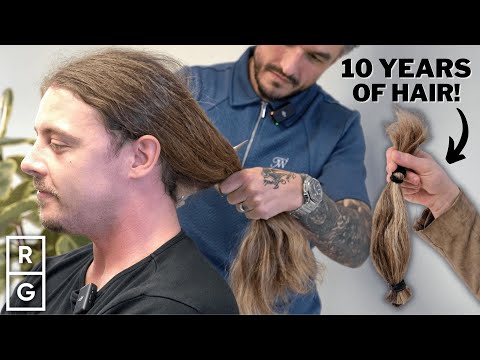 "Say GOODBYE to 10 YEARS Worth of Hair" 👀 (Massive...