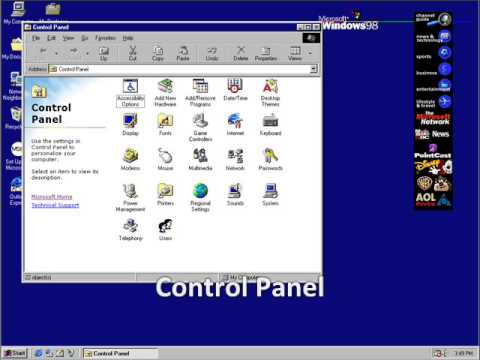 Windows 98 screenshots