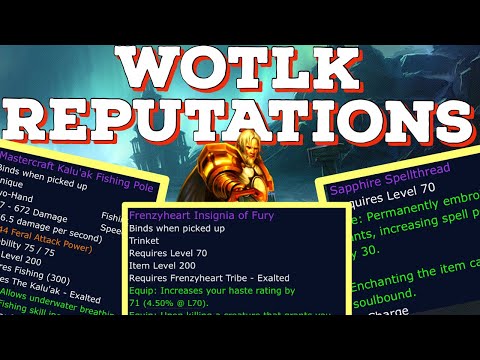 ULTIMATE WOTLK Classic Reputation Guide