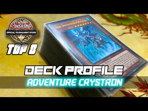 Yugioh OTS Top 8 | Adventure Crystron deck profile | Tidal, Dragon ruler of waterfalls🐲💦