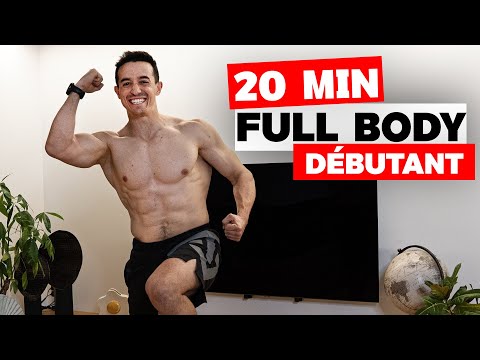 20 MIN FULL BODY HIIT DÉBUTANT - SANS ÉQUIPEMENT - À LA MAISON
