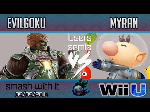 Smash With It - EvilGoku vs. Myran - Wii U Singles Losers Semis