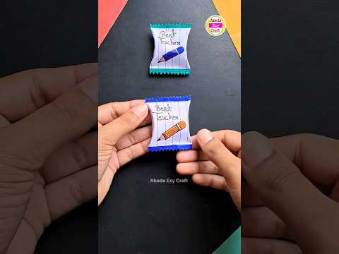 Teachers day Gift Idea | Chocolate Gift Idea #shorts #youtubeshorts #teachersday #chocolate #diy