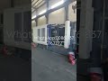 Plastic chair making machine