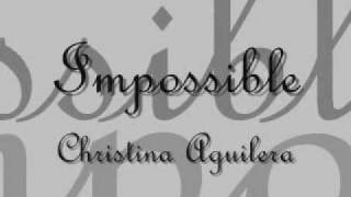 Christina Aguilera Impossible Video
