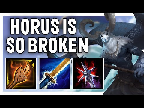 HORUS JUNGLE IS SECRETLY BROKEN (dont tell anyone) - Horus Jungle Ranked Conquest