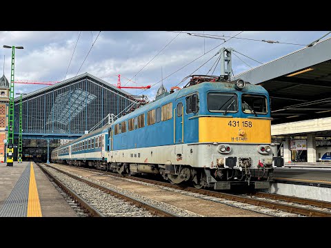 140-es vasútvonal (Budapest-Nyugati) - Cegléd - Szeged 4K 2022