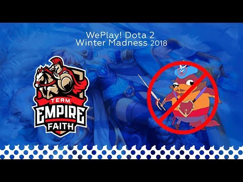 VOD Round of 12: @Map1 - Empire Faith vs NoPangolier | Dota 2 Winter Madness | WePlay!
