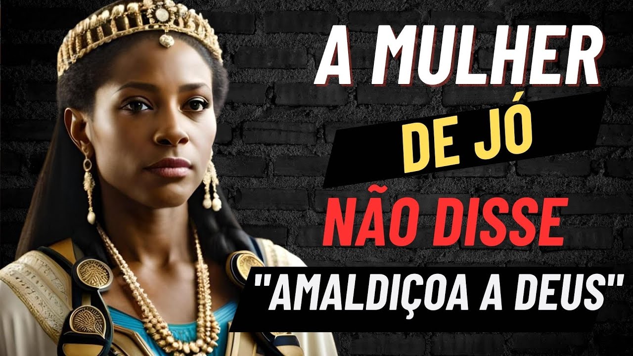 O que a mulher de Jó disse na bíblia em hebraico ?