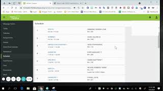 IC Parent Portal Tutorial: Schedule