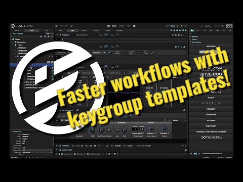 UVI Falcon 2026: Keygroup Templates