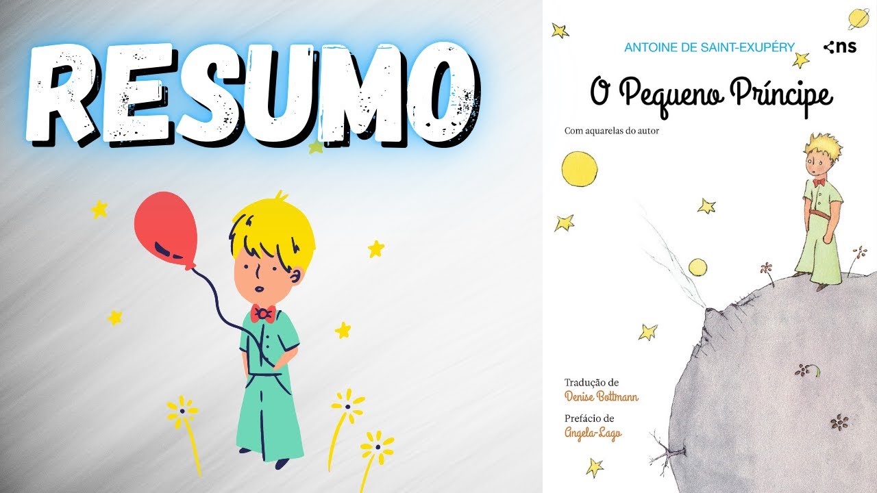 Livro Pequeno Príncipe Narrado Em Um Resumo - Áudio