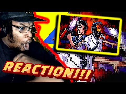Denji (Chainsaw Man) vs Ash Williams (Evil Dead) - RAP BATTLE! DB Reaction