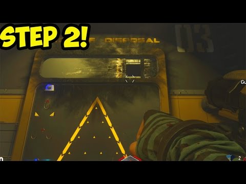 Advanced Warfare EXO ZOMBIES "CARRIER" EASTER EGG - SECRET CODE! - STEP 2 TUTORIAL!
