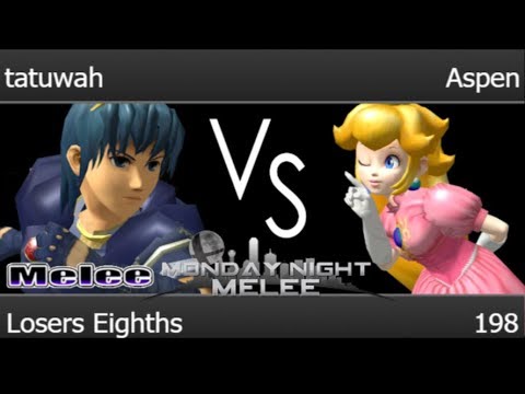 MNM 198 - tatuwah (Marth) vs Aspen (Peach) Losers Eighths - Melee