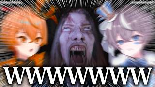 2人で叫んだら即終了のホラーゲームしたらクソ笑った。