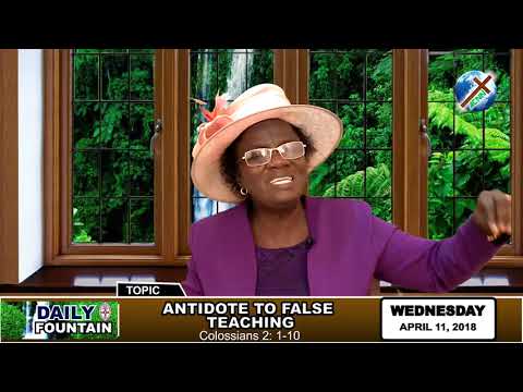 DAILY FOUNTAIN OF APRIL 11, 2018 - MRS. MARGARET OLUYAMO