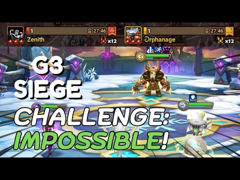 G3 SIEGE : Zenith / ටrphanage - Try Not To Get Soloed By Hraesvelg! - Summoners War