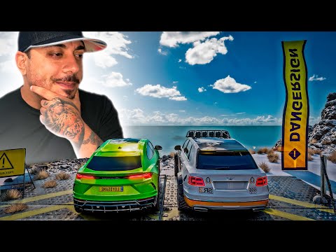 DESAFIO DA LADEIRA SEM FREIO - Lamborghini Urus vs Bentley Bentayga no Forza Horizon 5 GAMEPLAY 4k