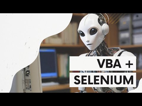 CURSO VBA + SELENIUM GRÁTIS 2025 - Como usar o SELENIUM no VBA  - AULA 1