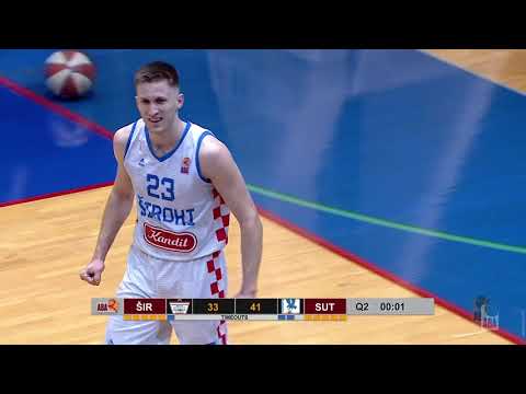 Goran Filipović storms inside the paint... AND 1! (Široki - Sutjeska, 5.3.2020)